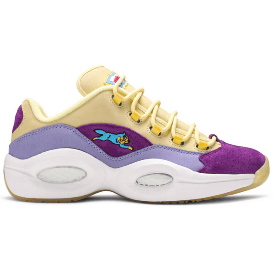 Giày Reebok BBC Ice Cream x Question Low Yellow Lilac Glow G55351