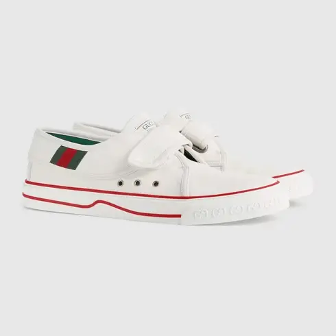Giày Gucci Tennis 1977 Sneaker White Red 694744-17L10-9060 - Ảnh 5