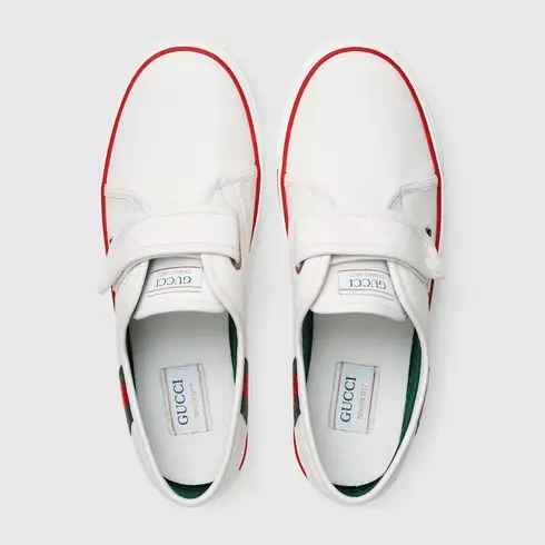 Giày Gucci Tennis 1977 Sneaker White Red 694744-17L10-9060 - Ảnh 3