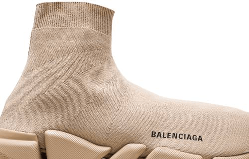 Giày Balenciaga Speed 2.0 Sneaker 'Beige' 617239 W2DB1 9710 - Ảnh 2