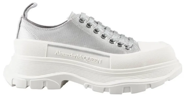 Giày Alexander Mcqueen Tread Slick 'Silver' 697072-W4UR1-8390