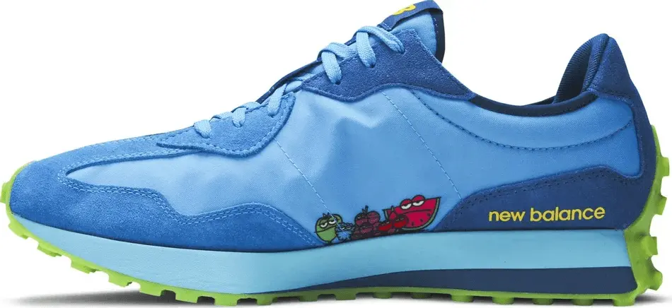 Giày New Balance Jolly Rancher x 327 'Blue Raspberry MS327KJR - Ảnh 5