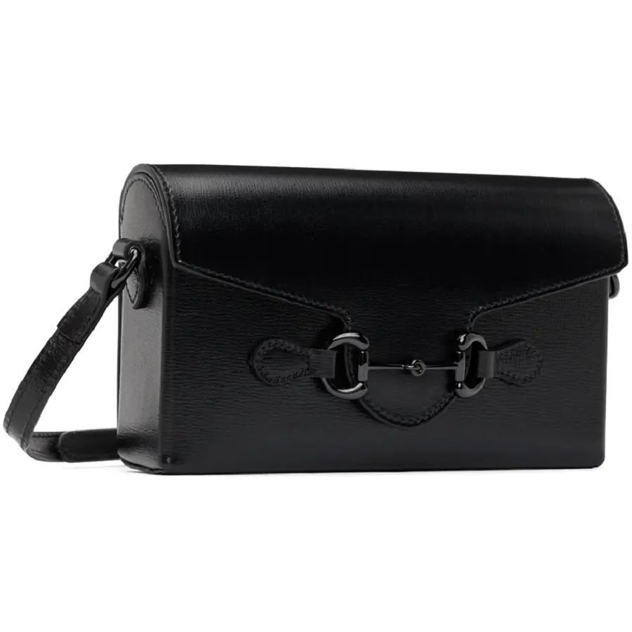 Túi Gucci Mini Horsebit 1955 'Black' 699296-1DB0G-1000 - Ảnh 3