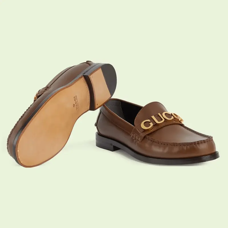 Giày Gucci Loafer 'Brown' 699644-17X00-2361 - Ảnh 3