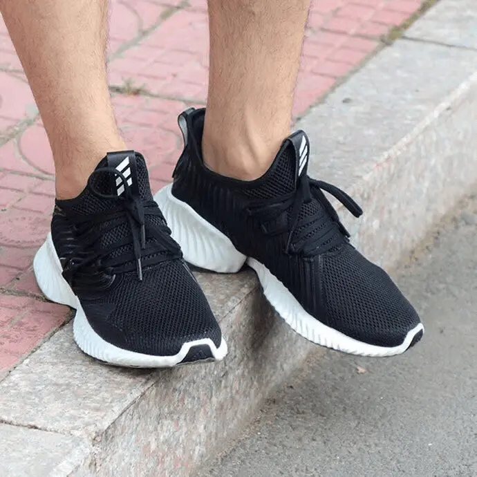 Giày Adidas Alphabounce Instinct CC M 'Black White' D97280 - Ảnh 9