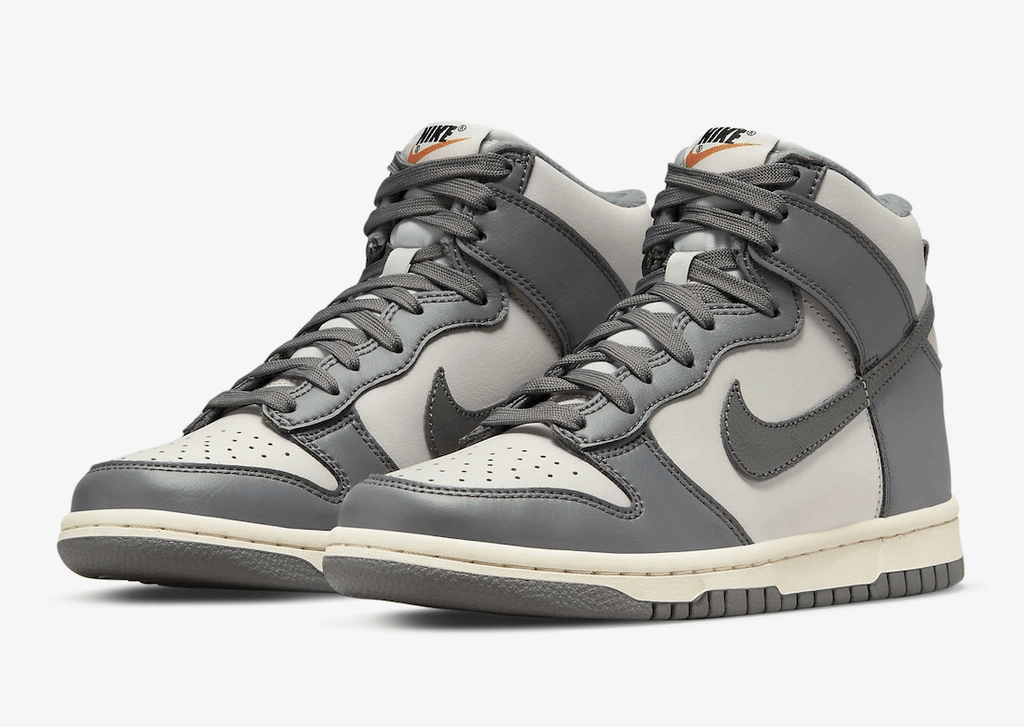 Giày Nike Dunk High Vintage 'Light Bone Grey' DM0582-001 - Ảnh 5
