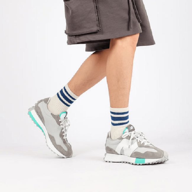 Giày New Balance Niko x 327 ‘Grey Blue’ MS327RJ1 - Ảnh 6