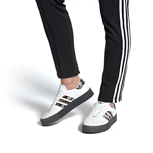 Alternative view of Giày Adidas Wmns Sambarose 'Black White' FZ3632