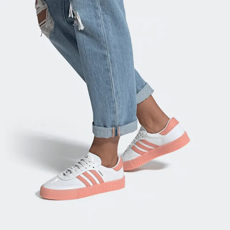 Giày Adidas Originals Sambarose 'White' FW4201 - Ảnh 5