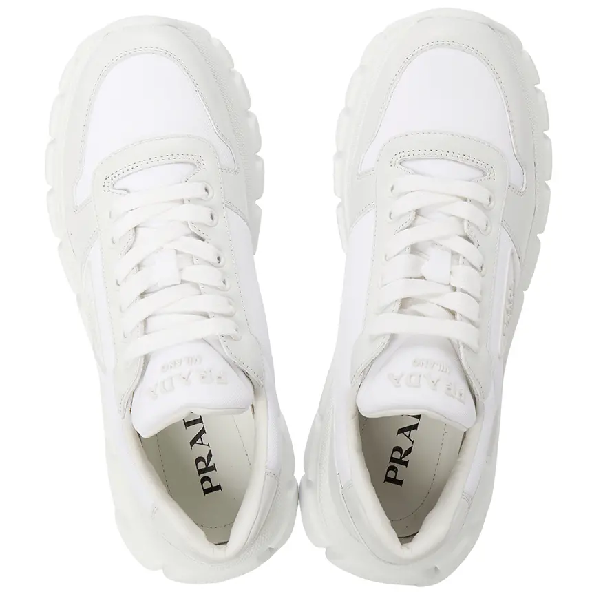Giày Prada Logo Re-Nylon 'White' 2EE366-3KZP-F0009 - Ảnh 3