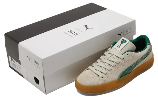 Alternative view of Giày Puma Suede Crepe ‘Ami Pristine’ 384146-01