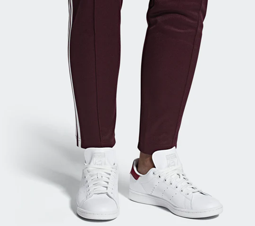 Giày Adidas Stan Smith 'Burgundy' B37911 - Ảnh 3