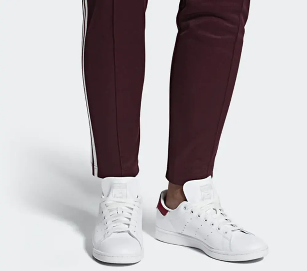 Giày Adidas Stan Smith 'Burgundy' B37911 - Ảnh 3