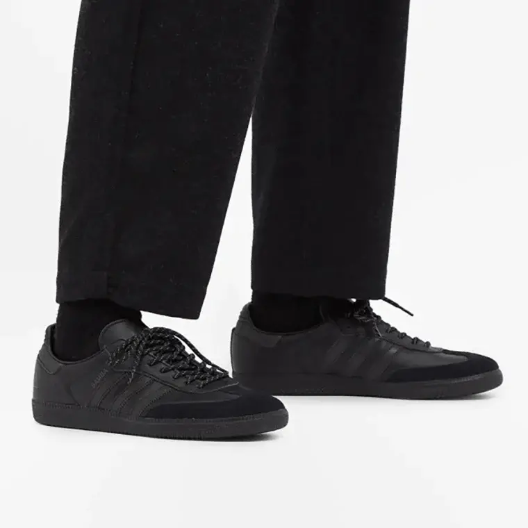 Giày Adidas Pharrell x Samba 'Black Future' GY4978 - Ảnh 5