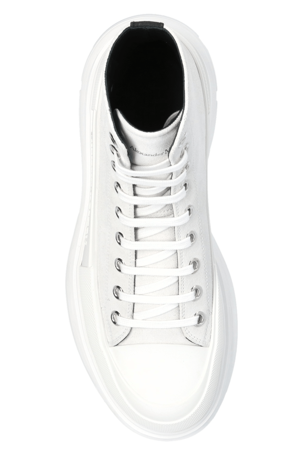 Giày Alexander McQueen Branded High-Top Sneakers 627206-WHBGU-9089 - Ảnh 6