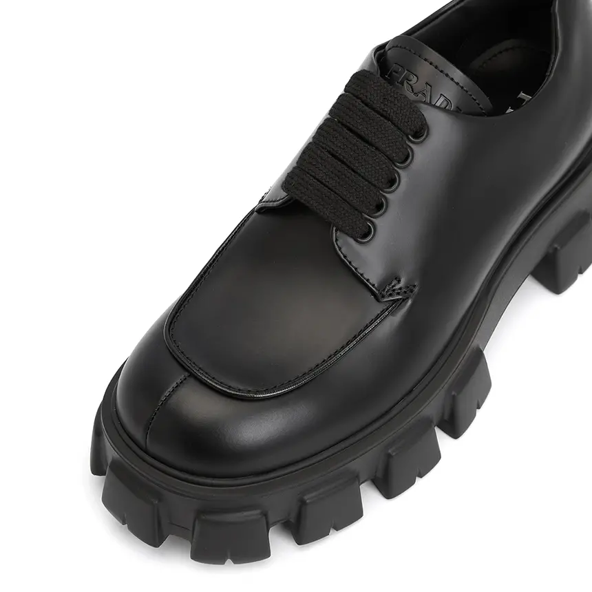 Alternative view of Giày Prada Monolith Lace Up 'Black' 2EE356-B4L-F0002