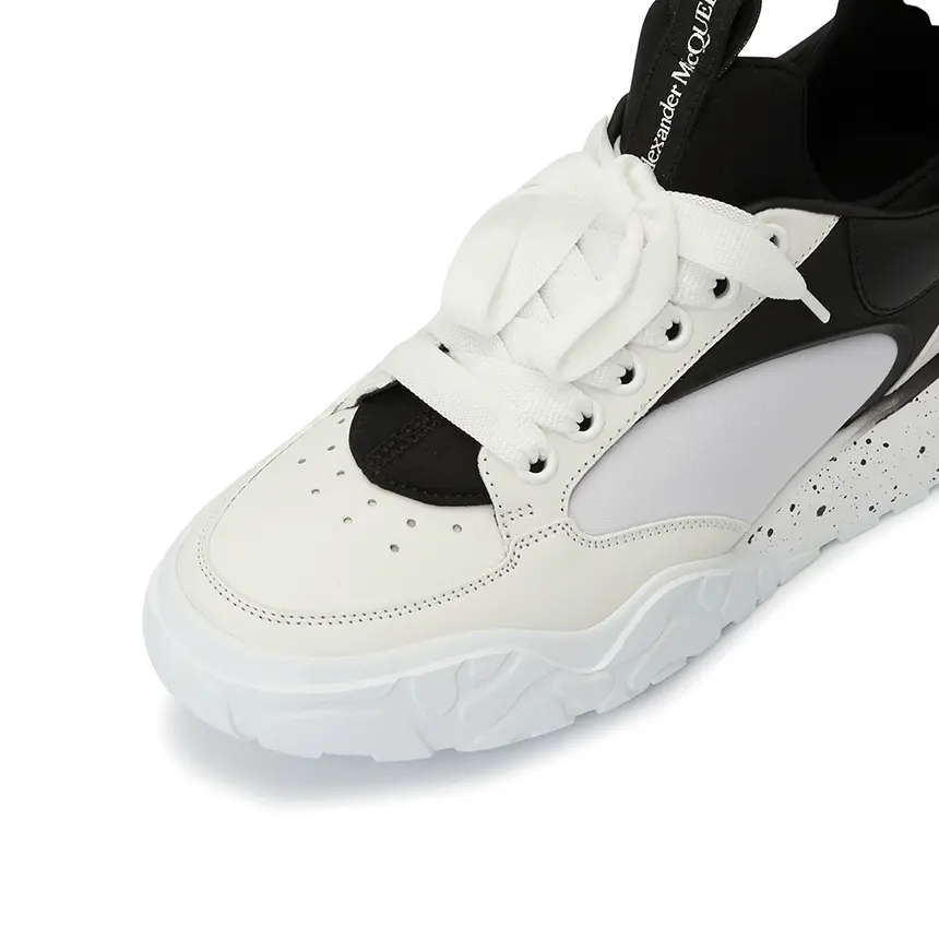 Alternative view of Giày Alexander Mcqueen Court Trainer 'White' 727366-WIAAV-9061