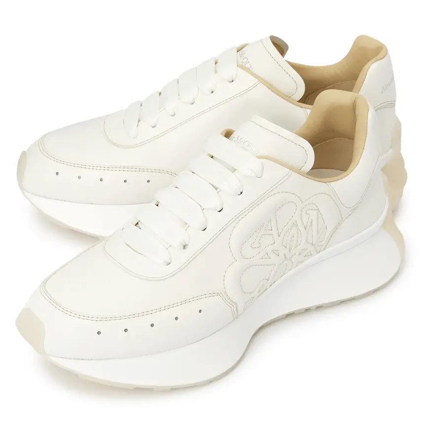 Giày Alexander Mcqueen Sprint Runner 'White' 705076-WIC9F-8930 - Ảnh 4