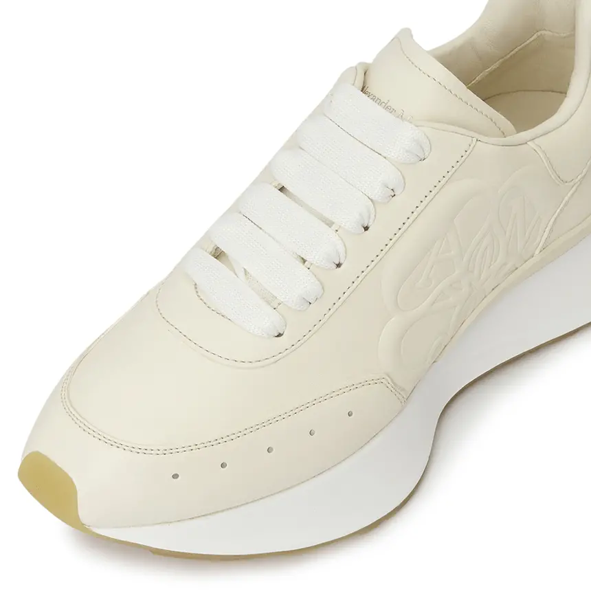 Alternative view of Giày Alexander Mcqueen Sprint Runner 'Ivory' 705076-WIC9G-7705