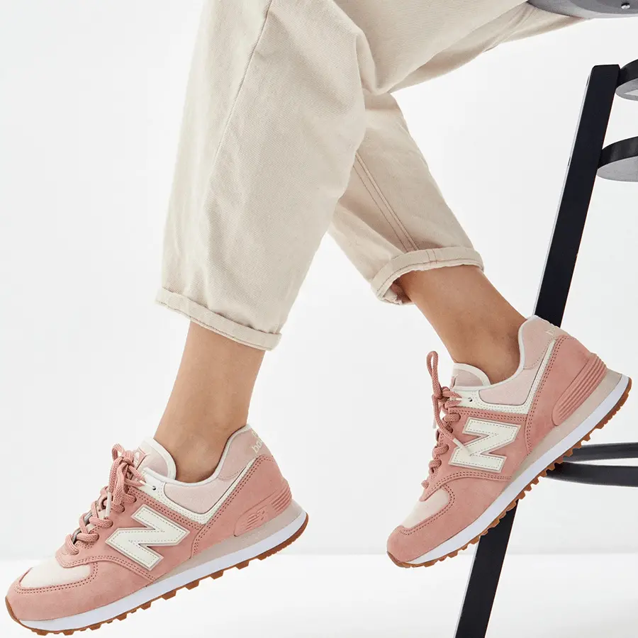 Giày New Balance Wmns 574 'Faded Cedar' WL574SAZ - Ảnh 6