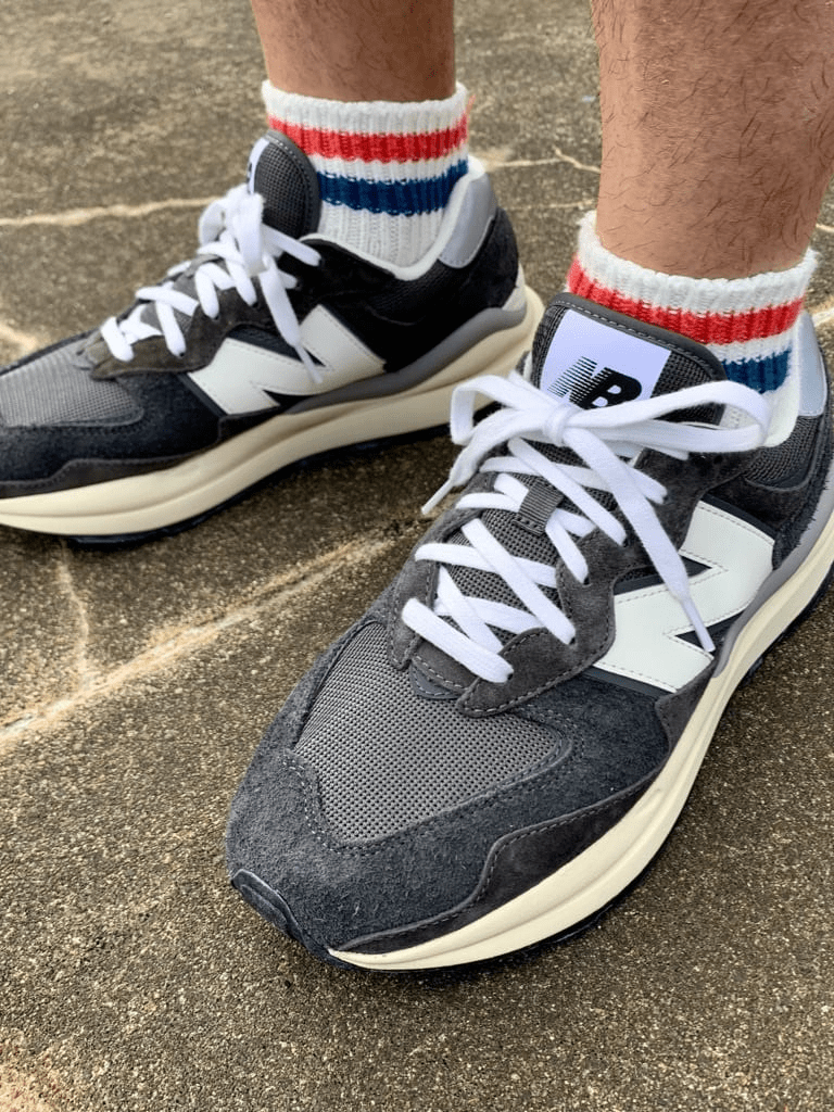 Giày New Balance 57/40 'Vintage Dark Grey White' M5740VL1 - Ảnh 3