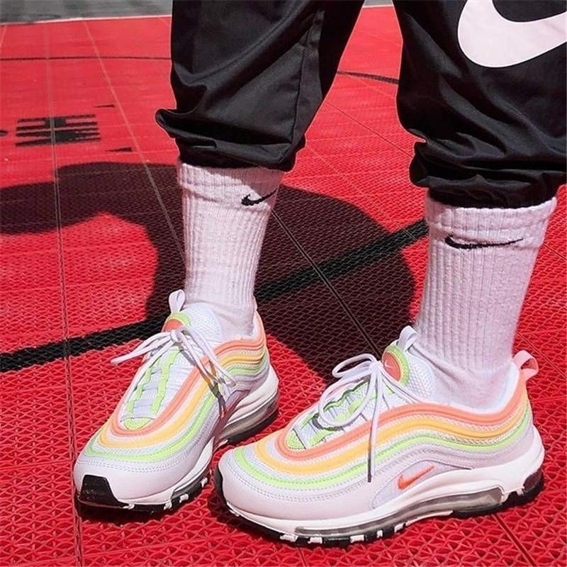 Giày Nike Wmns Air Max 97 Essential 'White Melon Mint Volt' CZ6087-100 - Ảnh 5