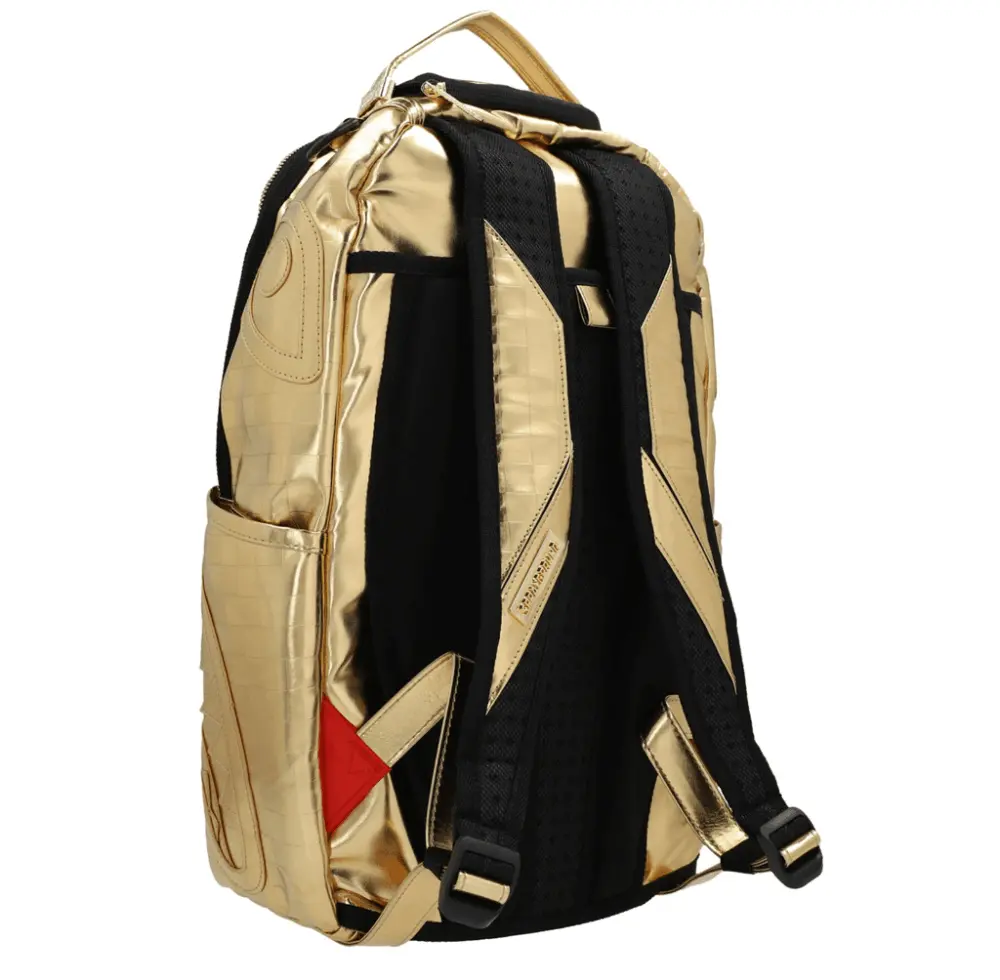 Balo Sprayground Shark In Paris 'Gold' B3729NSZ - Ảnh 4