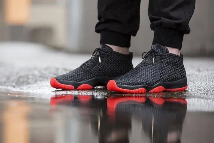 Giày Nike Air Jordan Future Premium Black Infrared 23 (2018) 652141-023 - Ảnh 5