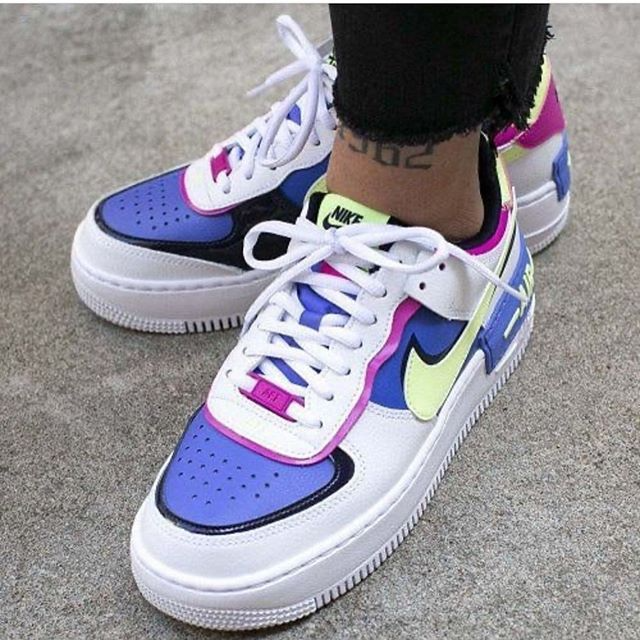 Giày Nike Air Force 1 Shadow 'Sapphire' CJ1641-100 - Ảnh 2