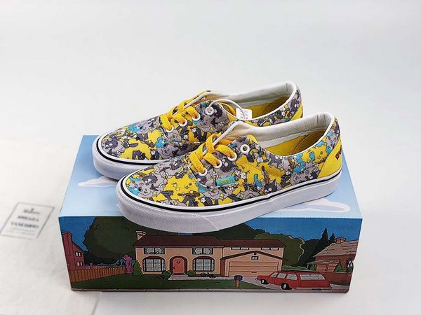 Giày Vans The Simpsons x Era 'Itchy & Scratchy' VN0A4BV41UF - Ảnh 5