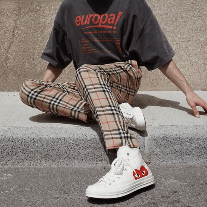 Giày Converse Comme Des Garçons x Chuck 70 Hi 'Play' 1CK709 - Ảnh 3