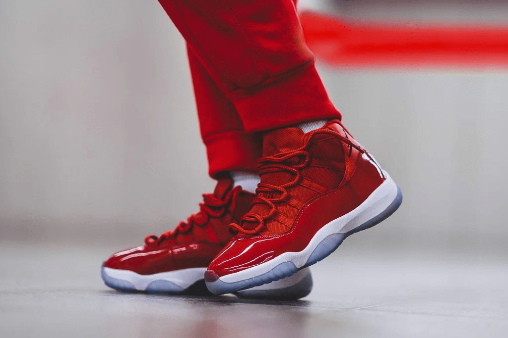 Giày Nike Air Jordan 11 Retro GS 'Win Like '96' 378038-623 - Ảnh 4