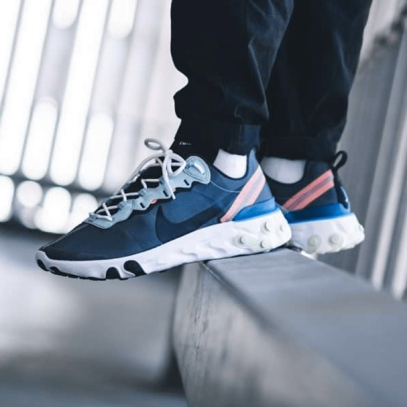 Giày Nike React Element 55 'Ocean Cube' BQ6166-300 - Ảnh 3