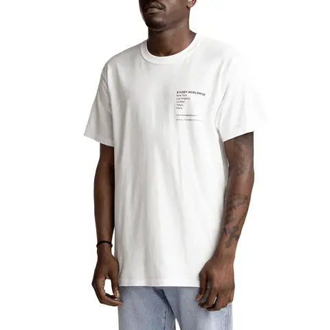 Alternative view of Áo Stussy Modern Leaders Tee 'White'