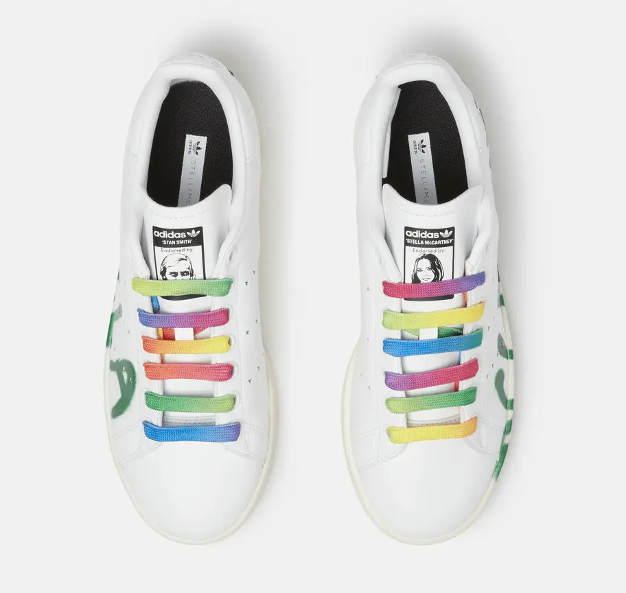Giày Adidas Stella McCartney Stan Smith 'Green' 800447N0270K096 - Ảnh 4