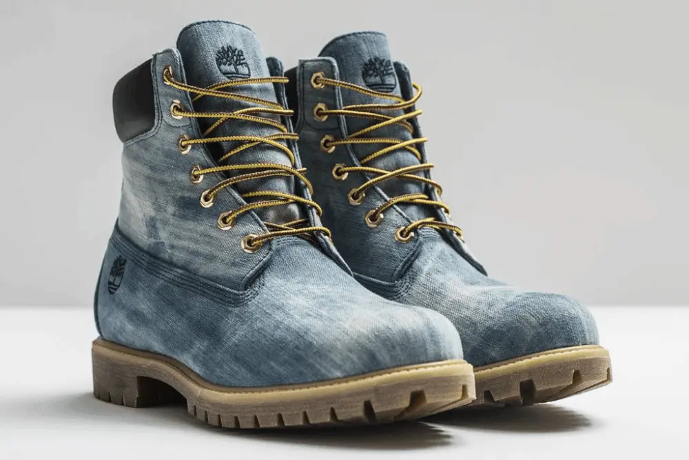 Giày Timberland 6 Inch Premium Denim TB0A15F1 - Ảnh 3