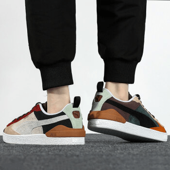 Giày Puma Suede Block Shoes WTFormstripe 'Grape Leaf' 381184-02 - Ảnh 6