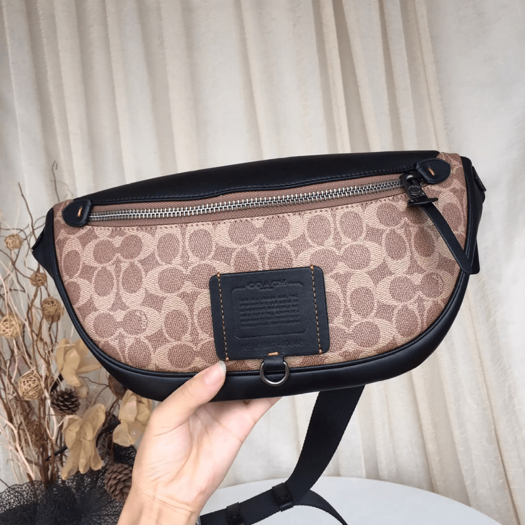 Túi Coach Livington Utility Pack In Signature Canvas 40345 JIKHA - Ảnh 3