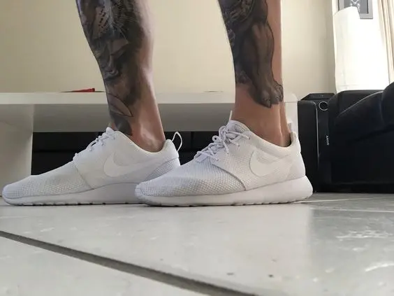Giày Nike Roshe Run “All White” 511881-112 - Ảnh 4