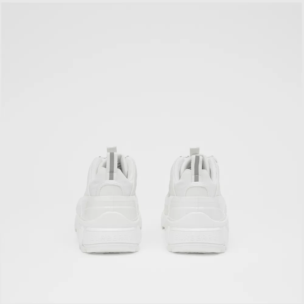 Giày Burberry Nylon and Suede Arthur 'Off White' 80203471 - Ảnh 3