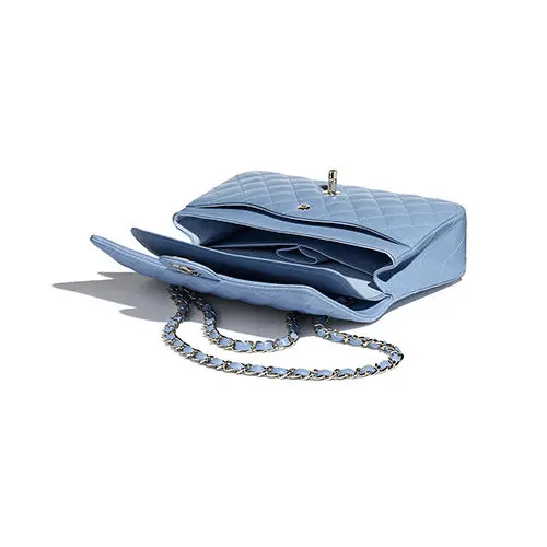 Túi Chanel Classic Handbag Lambskin 'Sky Blue' A01112-Y04059-NA104 - Ảnh 4