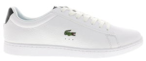 Giày Lacoste Carnaby Evo 220 1 SMA Mens White Leather Lifestyle Sneakers