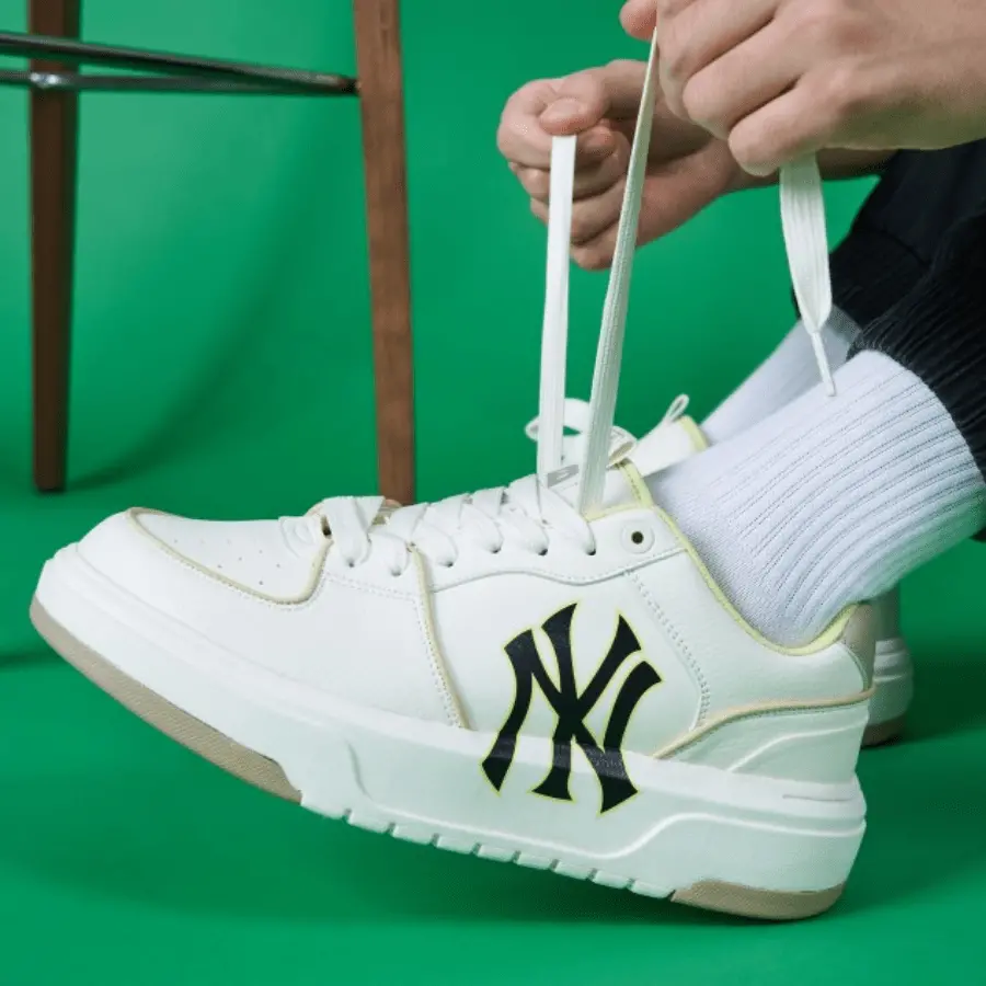 Giày MLB Chunky Liner New York Yankees 'Beige' 3ASXCA12N-50BGS - Ảnh 3