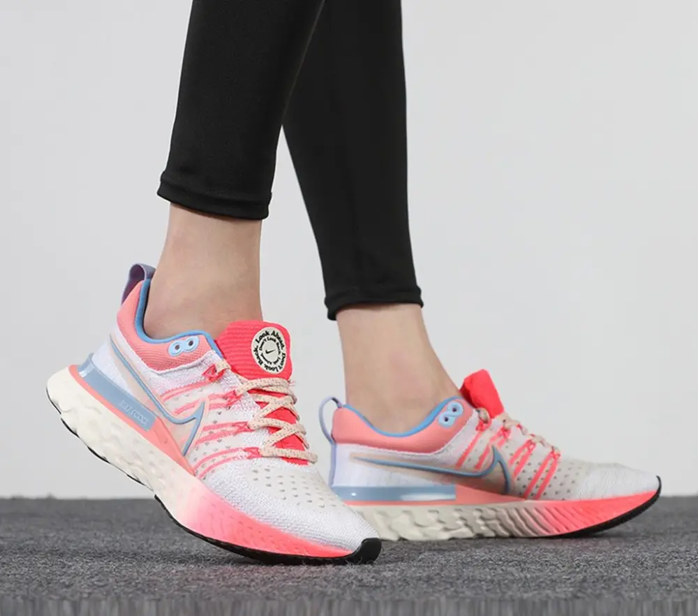 Giày Nike Wmns React Infinity Run Flyknit 2 'Racer Pink' DJ6055-161 - Ảnh 3