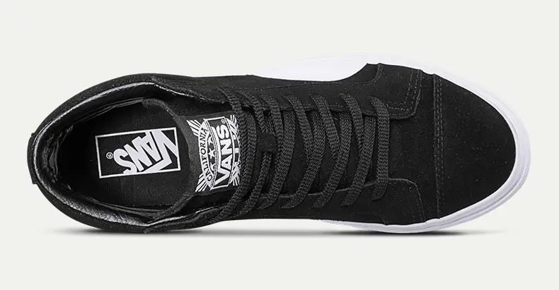 Giày Vans Sk8-Hi 'Black White' VN0A3JFIQXP - Ảnh 4