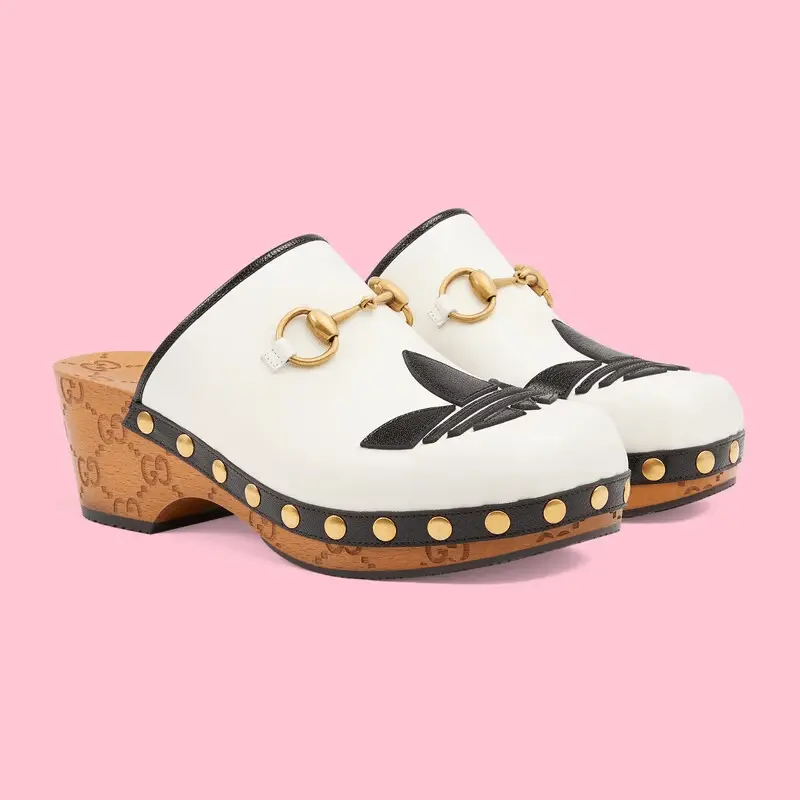 Alternative view of Giày Gucci x Adidas Women's Horsebit clog 'White' 702218-DTNP0-9160