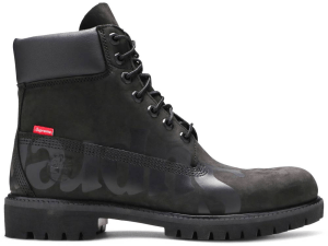 Giày Timberland Supreme x 6 Inch Premium Waterproof Boot 'Big Logo Black' TB-0A2MSQ-001
