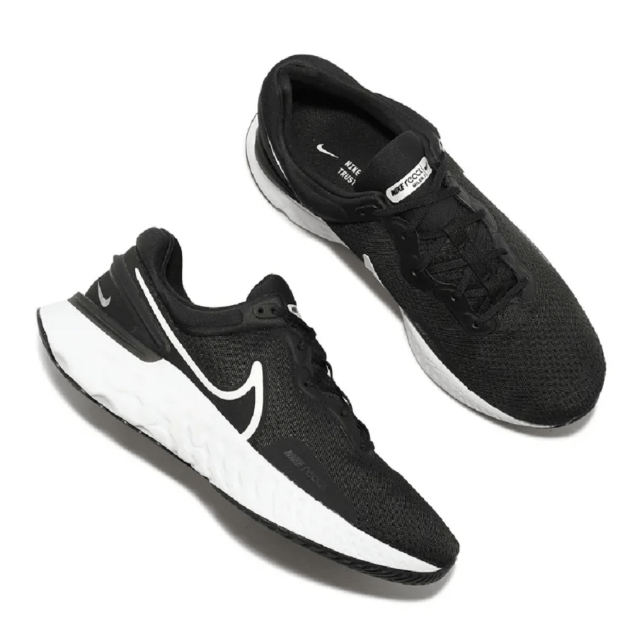 Giày Nike React Miler 3 'Black White' DD0490-001 - Ảnh 5