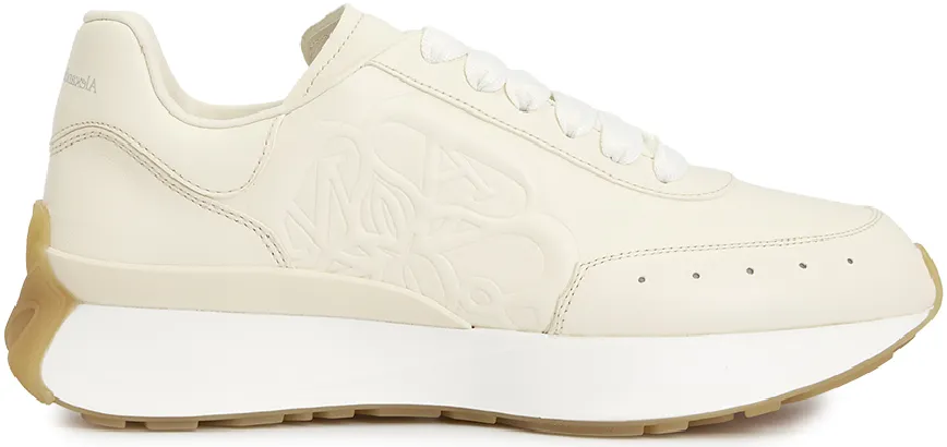 Giày Alexander Mcqueen Sprint Runner 'Ivory' 705076-WIC9G-7705