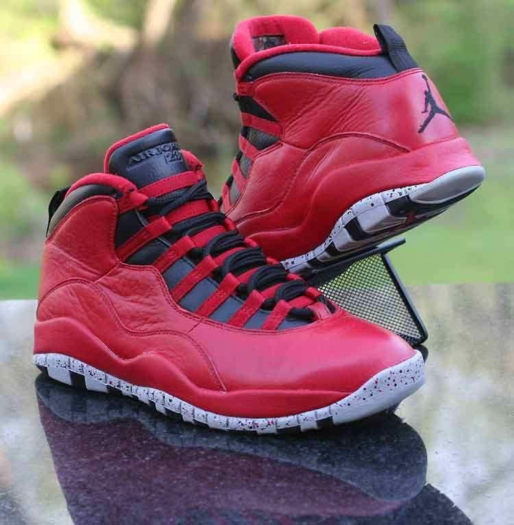 Giày Nike Air Jordan 10 Retro 'Bulls Over Broadway' 705178-601 - Ảnh 5